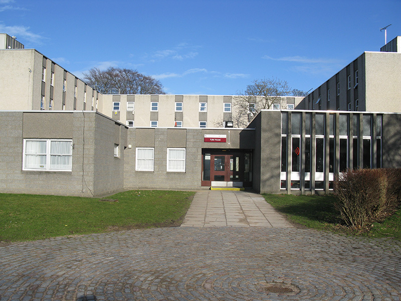 Una residenza universitaria ad Aberdeen