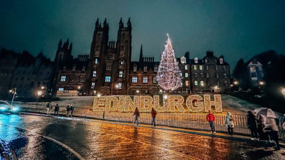 Edimburgo mercatini natale