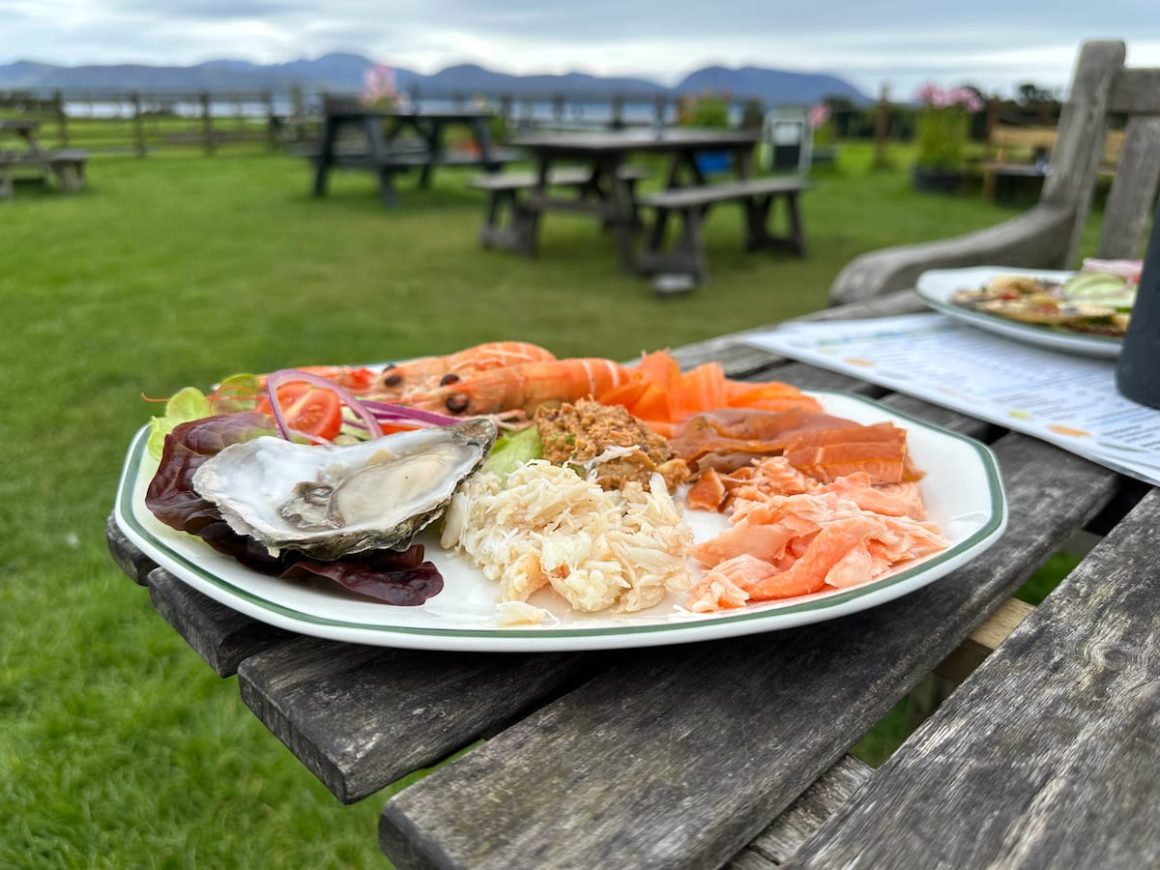 Piatti di pesce e frutti di mare in Scozia